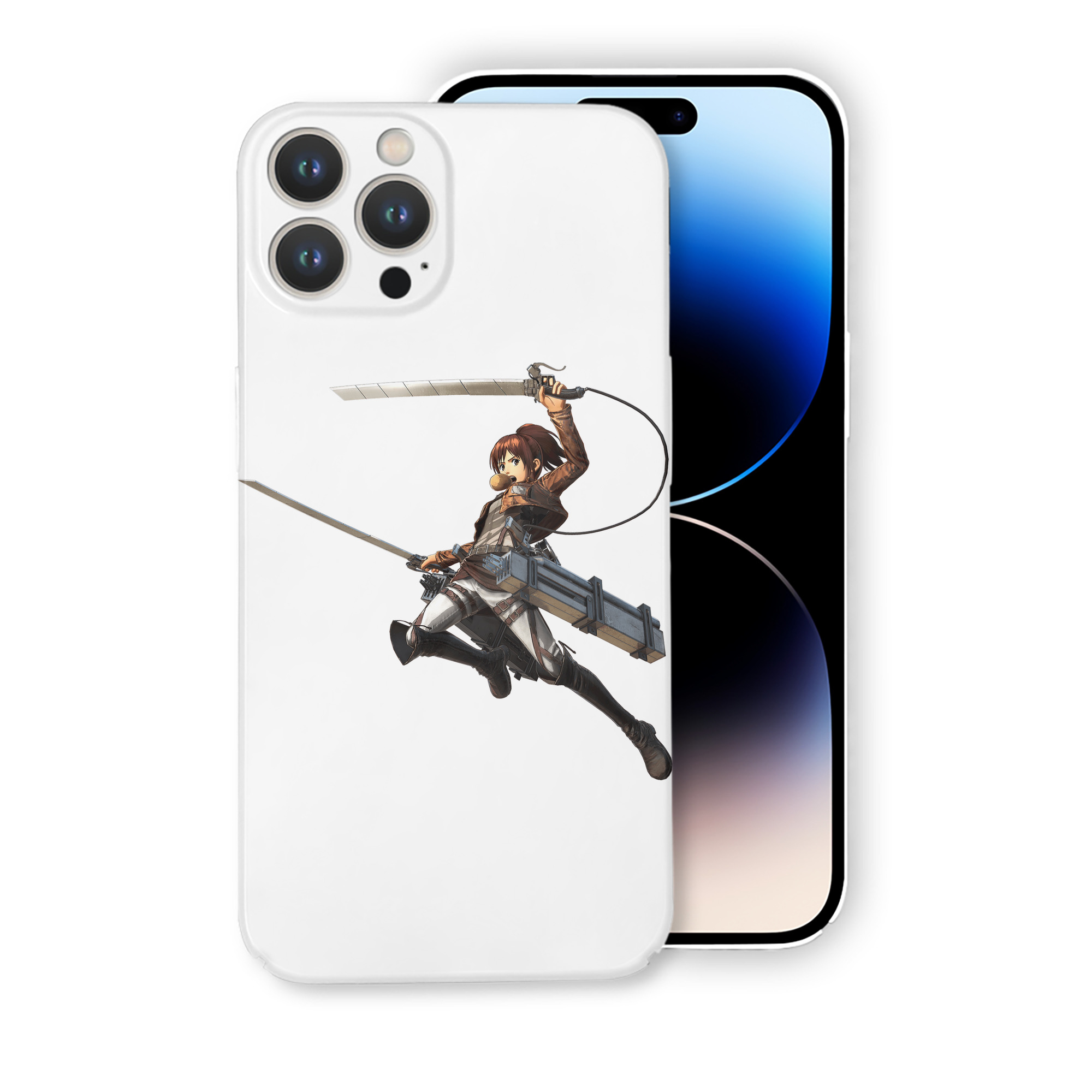 （画像用） 進撃の巨人 サシャ·ブラウス Attack on Titan Sasha Blaus 【iPhone 14シリーズ対応】ハードケース